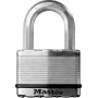 Kłódka MASTERLOCK M5EURDCC poziom bezpieczeństwa 9, hartowany stalowy pałąk, mosiężny korpus
