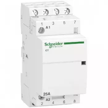 Styk pomocniczy Schneider Electric A9C20834 — wielokolorowy, napięcie znamionowe AC 240 V