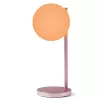 Lampa stołowa LED Lexon Bubble Lamp LH70LP jasnoróżowa 15W z ładowarką bezprzewodową