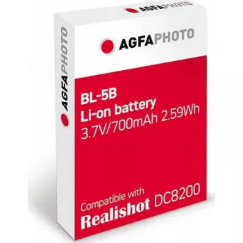 Akumulator do aparatu AgfaPhoto BL-5B (zamiennik BL-5B) 3,7V / kompatybilne modele