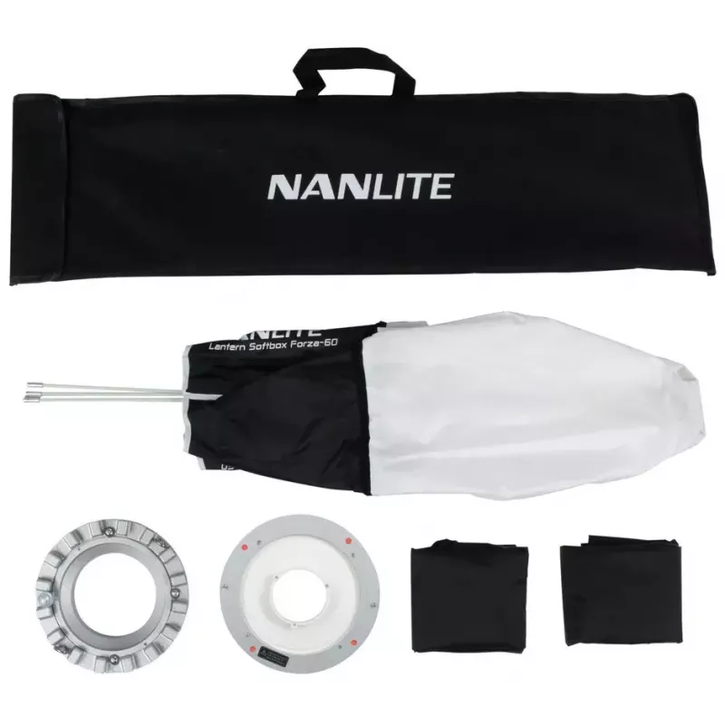 Modyfikator światła Nanlite LT-FZ60 srebrno-biały, średnica 45 cm