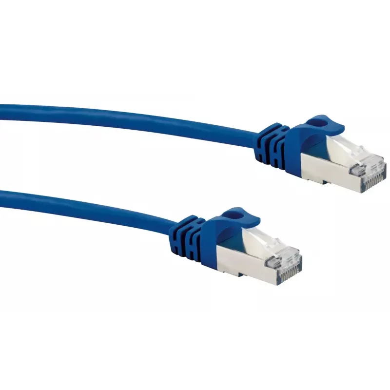 Kabel sieciowy Schwaiger CKO8020 531 RJ-45 Cat8 2 m Niebieski