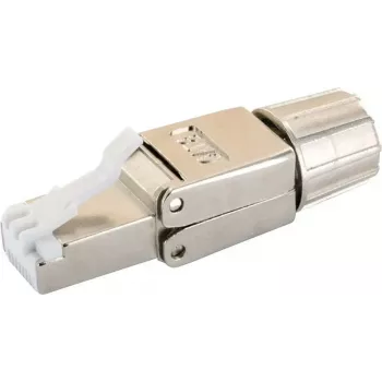 Złącze RJ-45 Schwaiger NWST811 531 Srebrne Męskie 15mm Szerokość