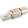 Złącze RJ-45 Schwaiger NWST811 531 Srebrne Męskie 15mm Szerokość