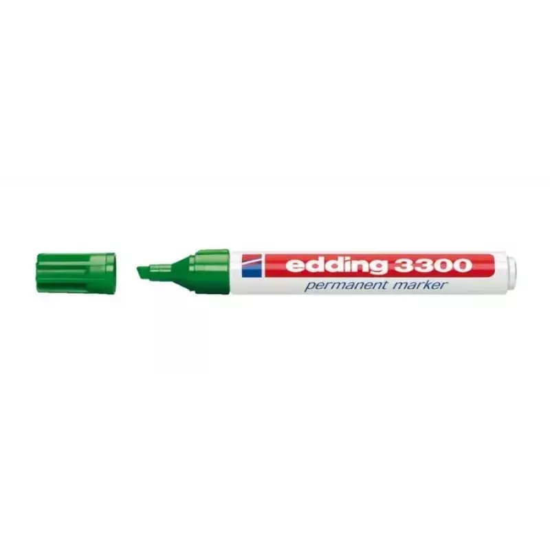 Marker permanentny Edding 3300 zielony 10 szt.