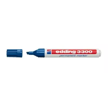 Permanentny marker Edding 3300 niebieski 10 sztuk
