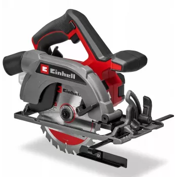 Bezprzewodowa pilarka tarczowa EINHELL TE‑CS 18/165‑2 Li (Solo) — 18 V, maks. głębokość cięcia 57 mm, w zestawie prowadnica równoległa, bez akumulatora/ładowarki