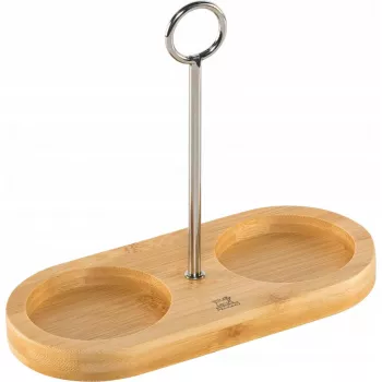 PEUGEOT podkładka pod młynek do soli i pieprzu Peugeot Linea — bambus 17 cm, naturalne wykończenie