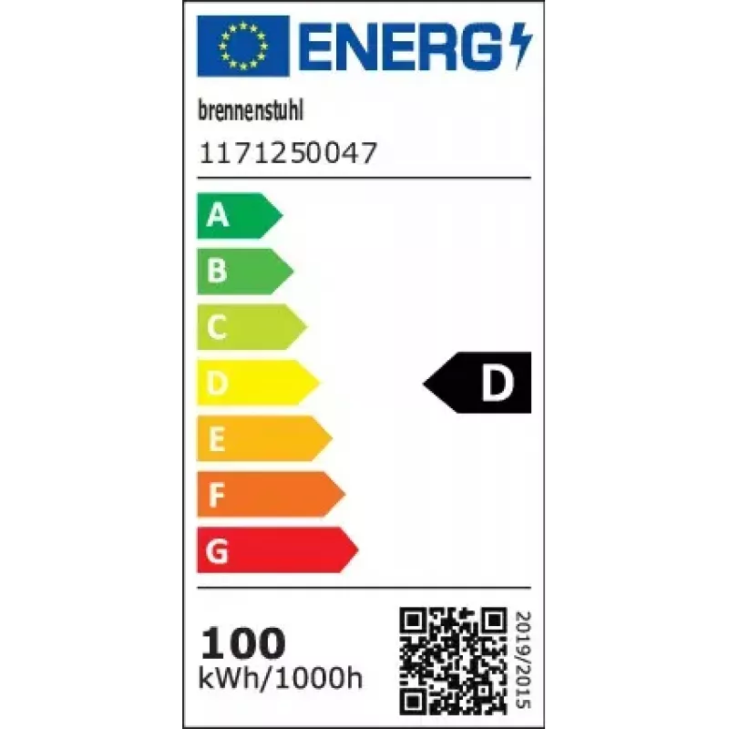 Reflektor Brennenstuhl 1171250047 Czarny 100 W LED IP65