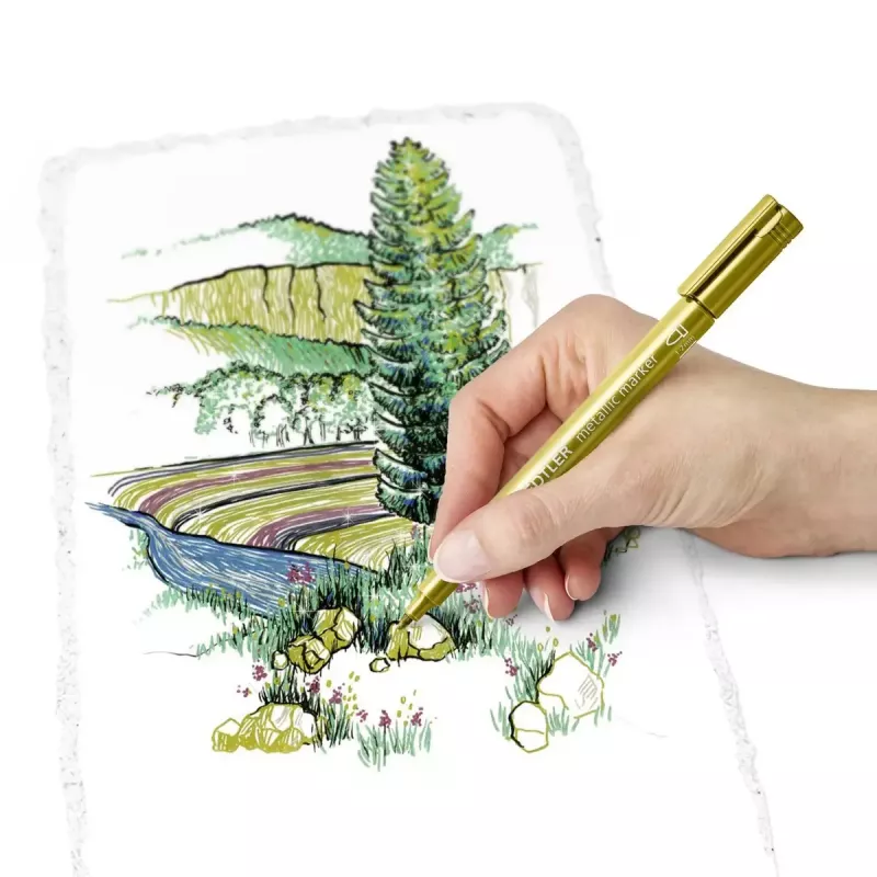 Marker Staedtler 8323 2 szt. czarny