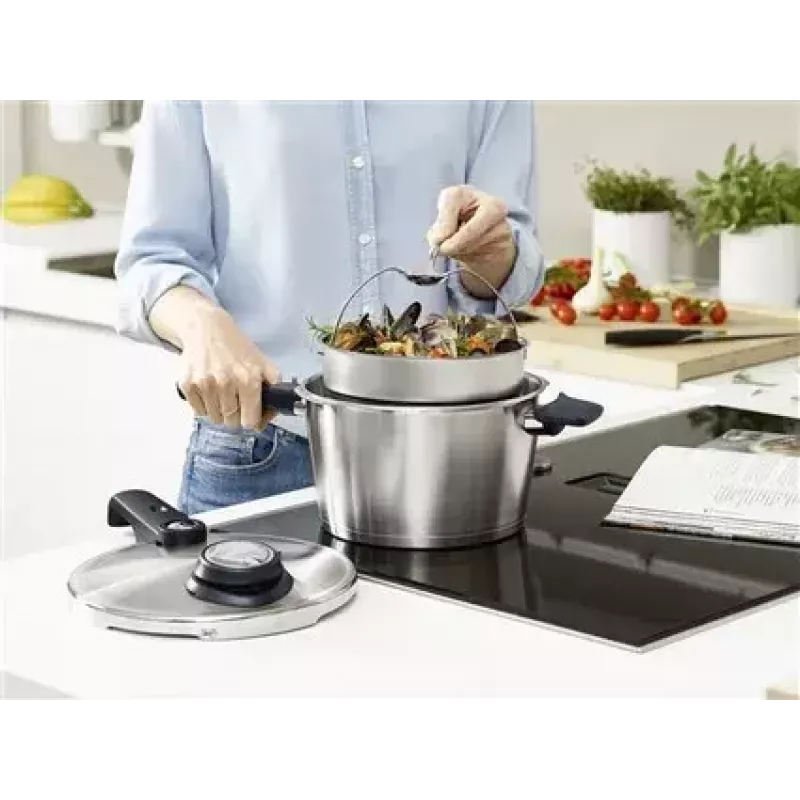 Szybkowar Fissler Vitavit Premium 6 L stal nierdzewna indukcja
