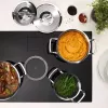 Zestaw patelni Fissler 084-378-03-000/0 stal nierdzewna 3 szt.
