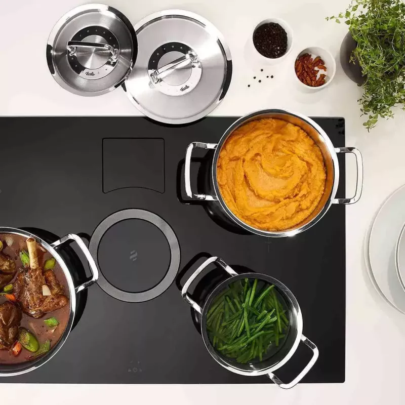 Zestaw patelni Fissler 084-378-03-000/0 stal nierdzewna 3 szt.