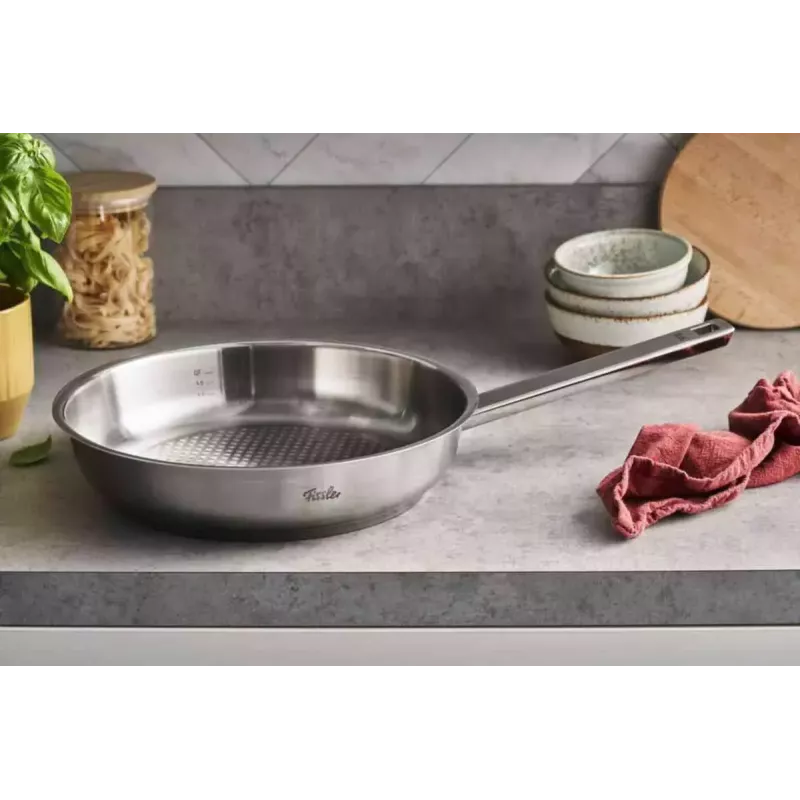 Zestaw patelni Fissler 084-378-03-000/0 stal nierdzewna 3 szt.