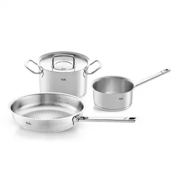 Zestaw patelni Fissler 084-378-03-000/0 stal nierdzewna 3 szt.