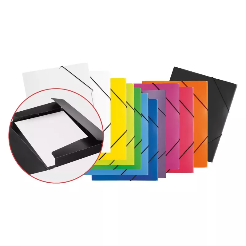 Folder Pagna 21613-02 Polipropylen (PP) Guma Biały A4