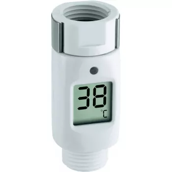 Termometr kąpielowy TFA-Dostmann 30.1046 0 - 69 °C LCD Biały