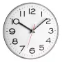 Zegar kwarcowy TFA-Dostmann 60.3017 Circle szary biały, ścienny/stolikowy