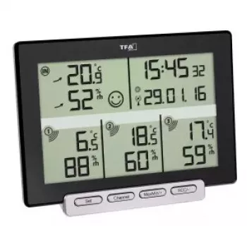 Nadajnik temperatury tfa dostmann MULTI-SENS 0–50 °C zewnętrzny, bateria 1,5 V, 120×157×42 mm