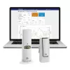 Environmental sensor tfa dostmann WeatherHub smart home Wireless — Wilgotność i temperatura, Wi‑Fi, AC/bateria (AA), 40×28×104 mm