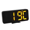 Cyfrowy budzik TFA-Dostmann 60.2027.01 Czarny LED Bateria