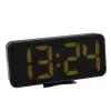 Cyfrowy budzik TFA-Dostmann 60.2027.01 Czarny LED Bateria