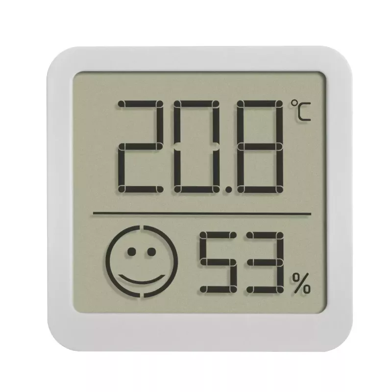 Elektroniczny termometr środowiskowy TFA-Dostmann 30.5053.02 wewnętrzny/zewnętrzny cyfrowy srebrno-biały