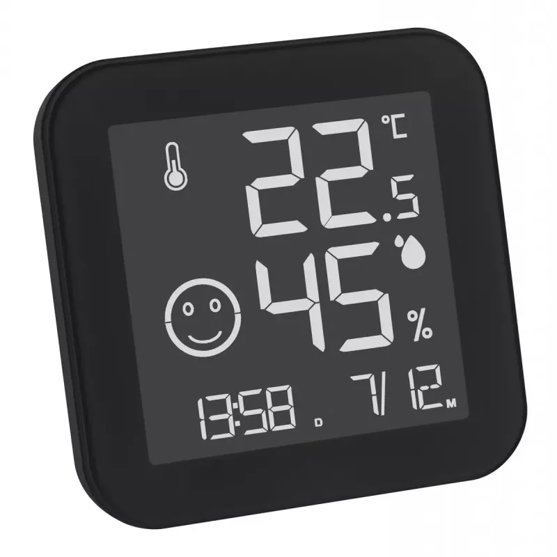 Elektroniczny termometr środowiskowy TFA-Dostmann 30.5054.01 Cyfrowy Wewnętrzny Czarny Biały