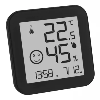Elektroniczny termometr środowiskowy TFA-Dostmann 30.5054.01 Cyfrowy Wewnętrzny Czarny Biały