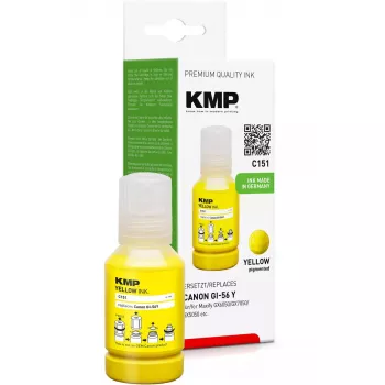 Kartridż KMP Canon Maxify GI56Y Żółty