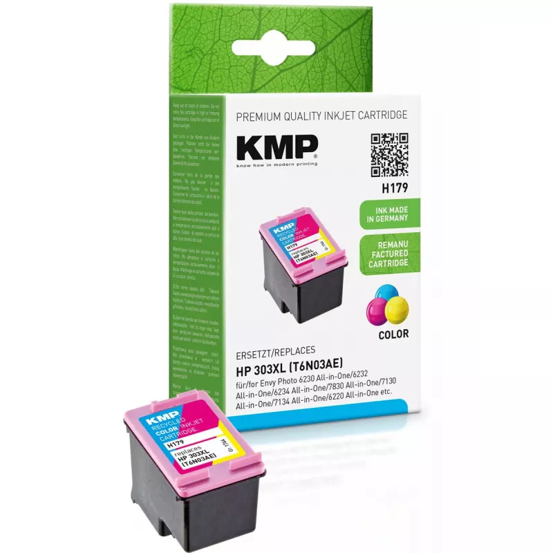 Toner KMP HP 303XL (T6N03AE) 415 S. 3-kolorowy