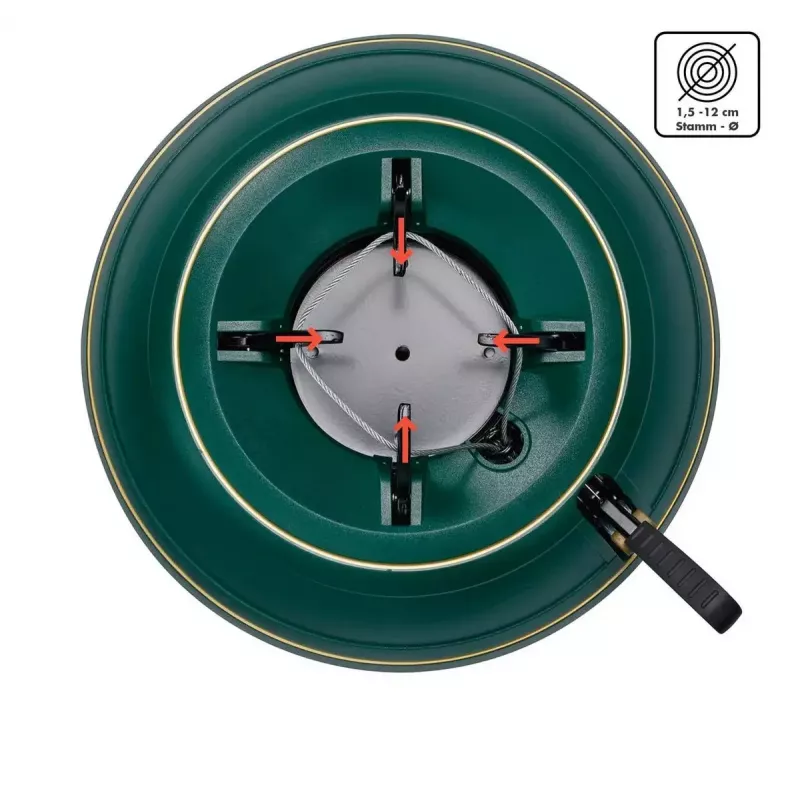 Stojak na choinkę Krinner Classic zielony 94001