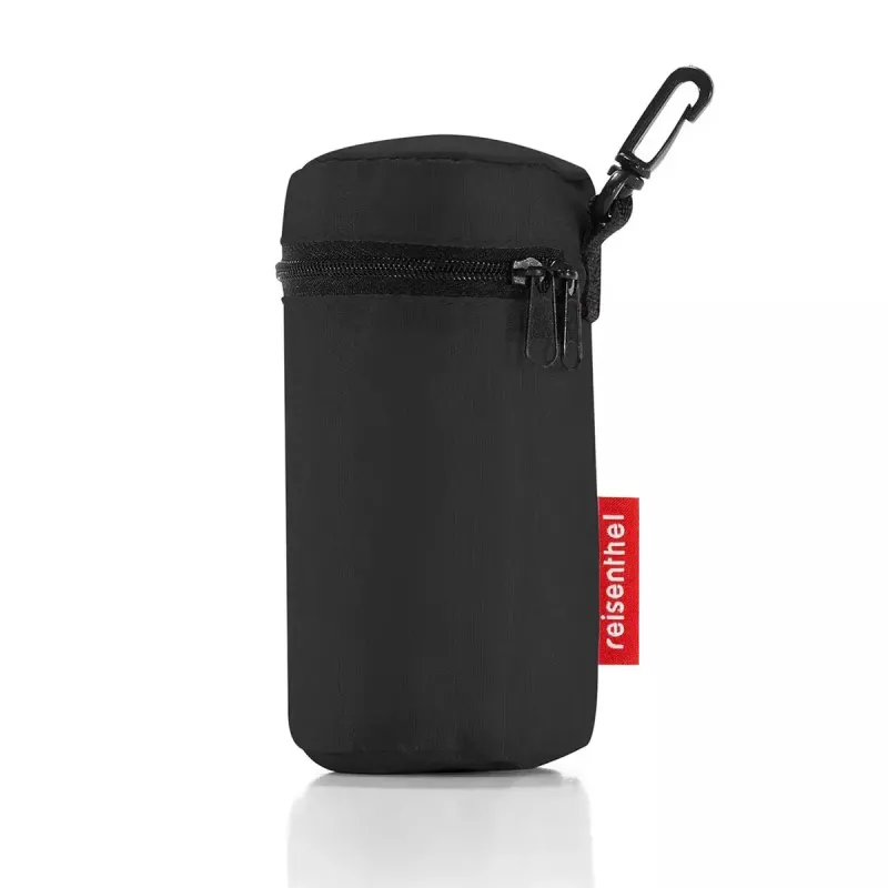 Reisenthel mini maxi shopper L – czarna torba wielokrotnego użytku z poliestru, 22 l