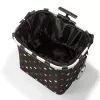 Torba zakupowa Reisenthel Carrycruiser — 40 L, rama aluminiowa, poliester, 420×320 mm, czarny/wielokolorowy