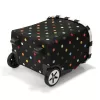 Torba zakupowa Reisenthel Carrycruiser — 40 L, rama aluminiowa, poliester, 420×320 mm, czarny/wielokolorowy