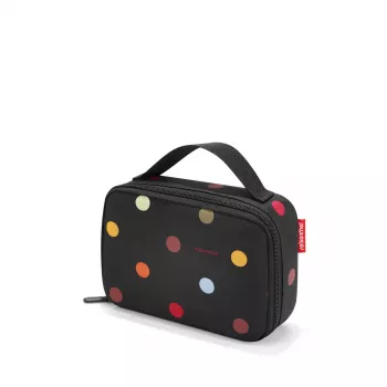 Reisenthel Thermocase Dots 1.5 L Czarny Aluminium Poliester