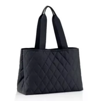 Torba na ramię Reisenthel Classic Shopper L — Poliester, 12 L, 280×160 mm, Czarny