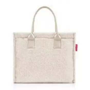 Torebka shopper Reisenthel daily shopper beżowa poliester