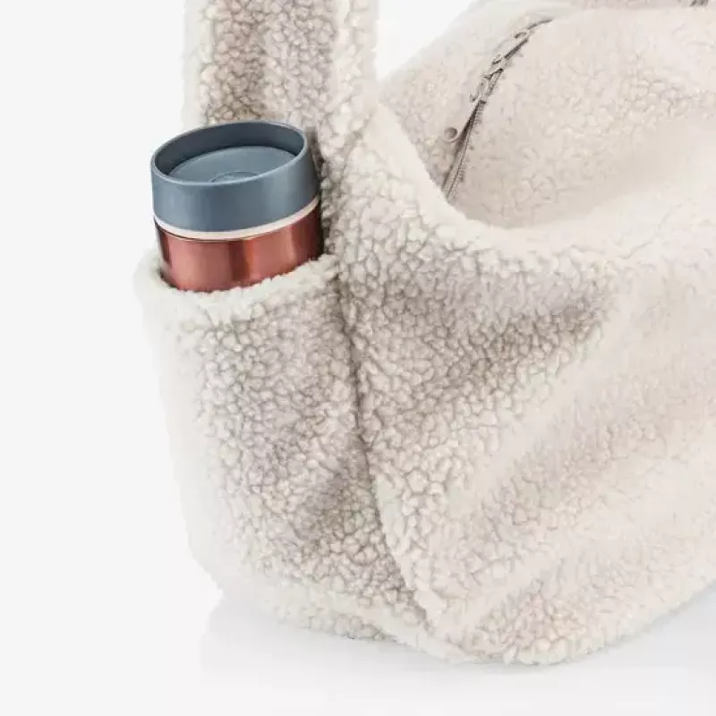 Torba na ramię Reisenthel moonbag biała, poliester, 24 L, 480 × 140 mm