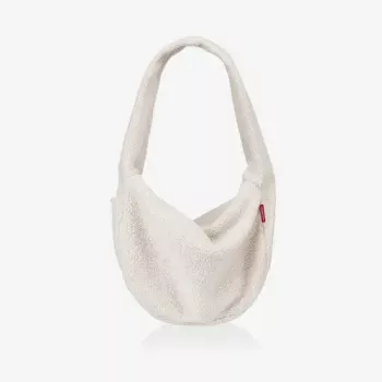 Torba na ramię Reisenthel moonbag biała, poliester, 24 L, 480 × 140 mm