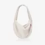 Torba na ramię Reisenthel moonbag biała, poliester, 24 L, 480 × 140 mm