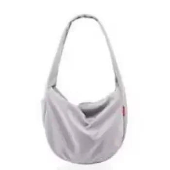 Torba typu tote Reisenthel moonbag, szary, poliester, 24 L, 480×140 mm