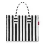 Torba shopper Reisenthel Daily Shopper — Czarno-biały, Poliester, 14 L, 420×170 mm