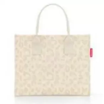 Torba shopper Reisenthel Daily Shopper — beżowa, poliester, 14 L, 420×170 mm