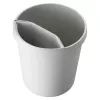 Kosz na śmieci Helit H6105882 18 L Okrągły Plastik Szary