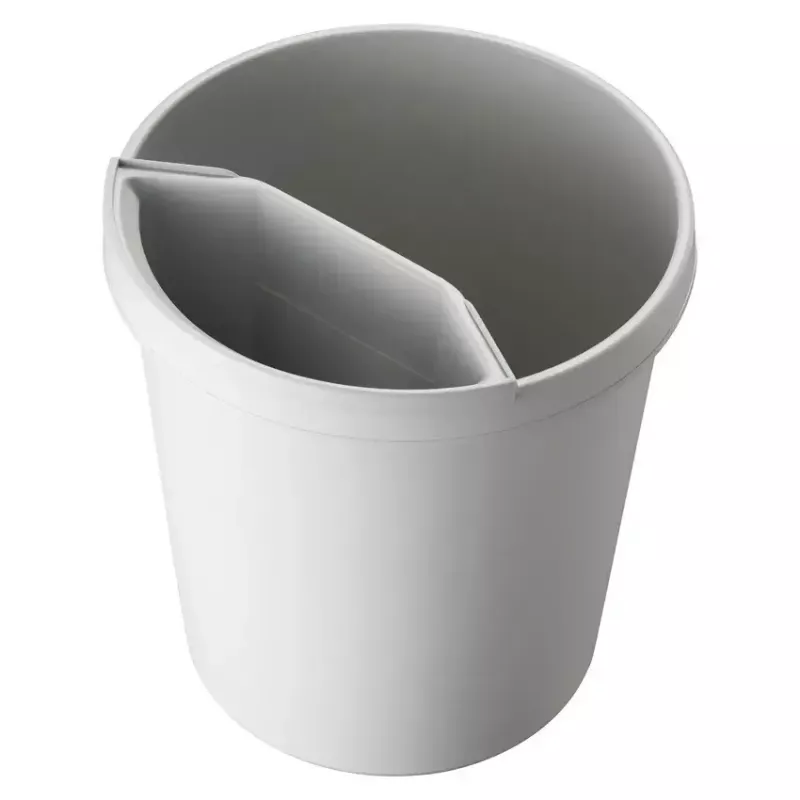 Kosz na śmieci Helit H6105882 18 L Okrągły Plastik Szary