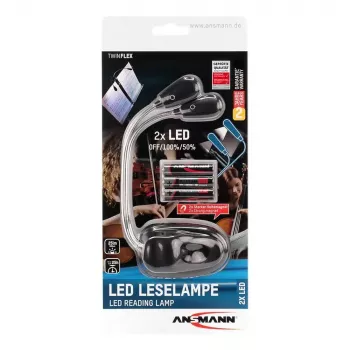 Lampa stołowa Ansmann 1600-0119 Czarna