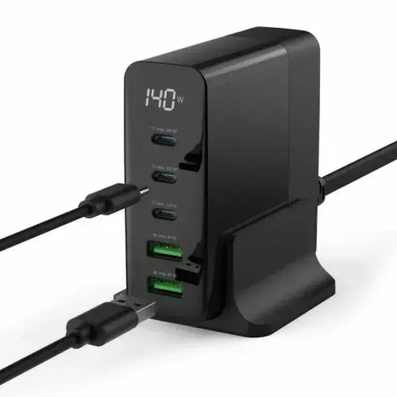 Ładowarka sieciowa Ansmann DC5140PD uniwersalna czarna USB szybkie ładowanie