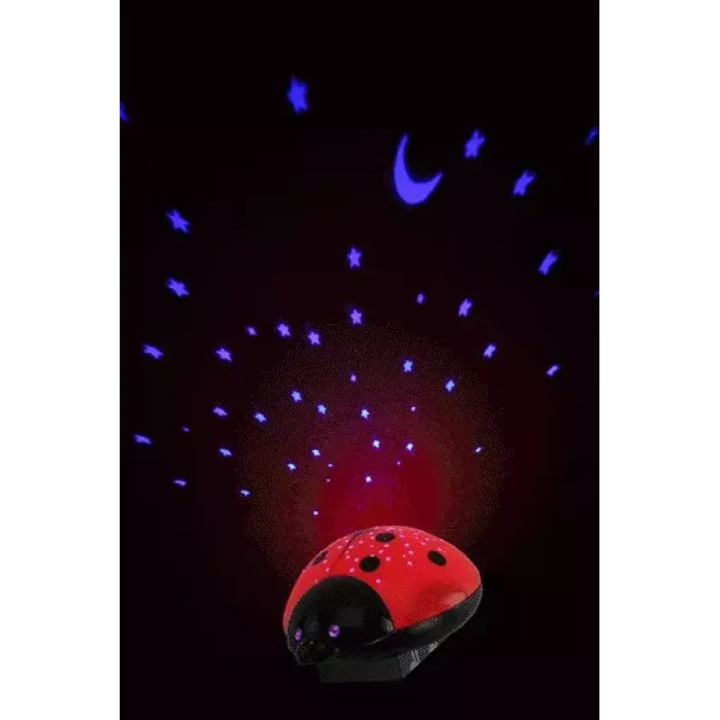 Lampka nocna Ansmann Starlight Czarno-Czerwona