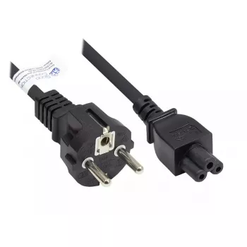 Kabel zasilający Alcasa P0005-S018 Czarny 1.8 m
